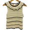 ザラ ZARA オープンニットトップス エクリュ レディース import:M
