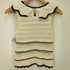 ザラ ZARA オープンニットトップス エクリュ レディース import:M