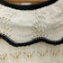 ザラ ZARA オープンニットトップス エクリュ レディース import:M