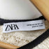 ザラ ZARA オープンニットトップス エクリュ レディース import:M