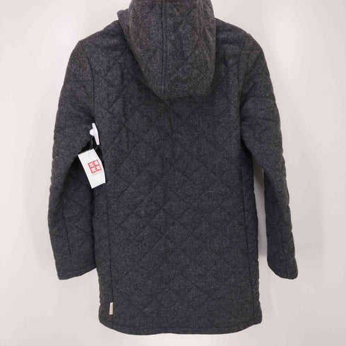 トラディショナルウェザーウェア Traditional Weatherwear キルティングフーデッドコート 裏地レオパード レディース JPN:34