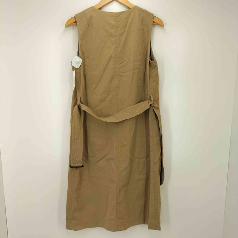 マカフィー MACPHEE 日本製 RUBBED TWILL サックドレス レディース JPN:36