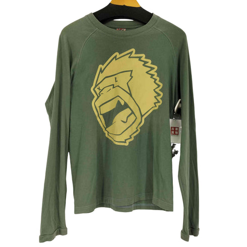 エクストララージ XLARGE 90~00s USA製 L/S プリントクルーネックTシャツ メンズ JPN:M