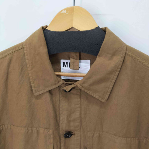 エムエイチエル MHL. DRY COTTON LINEN プルオーバーシャツ メンズ JPN:M