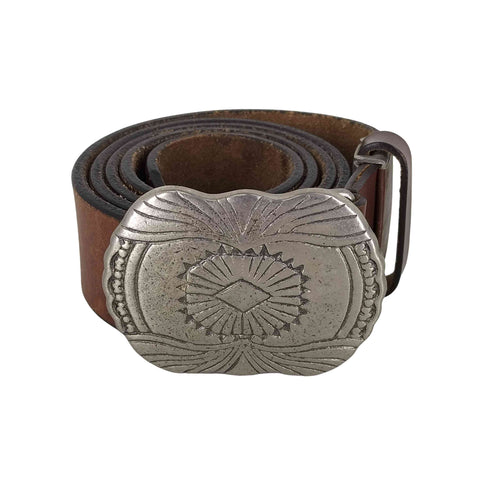 VINTAGE レザーベルト メンズ