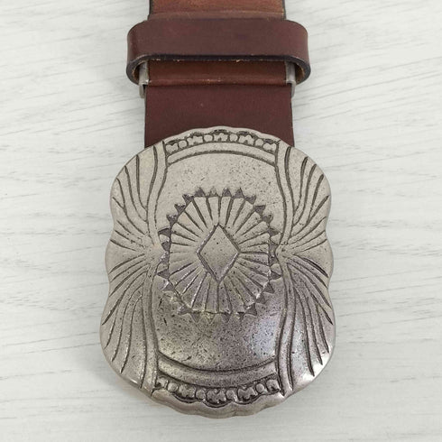 VINTAGE レザーベルト メンズ