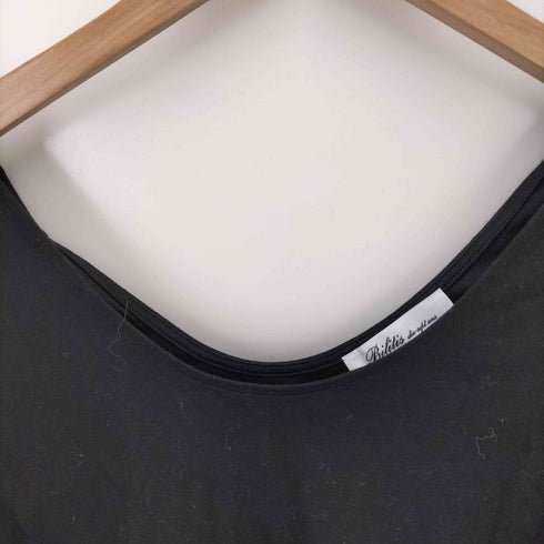 ビリティスディセッタン Bilitis dix-sept ans 日本製 S/S UネックTシャツ レディース