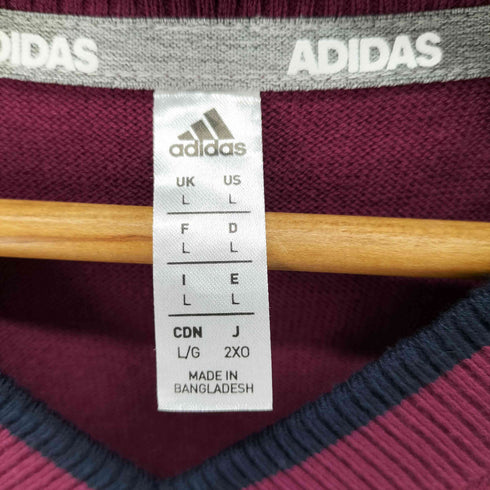 アディダス adidas ゴルフ ベスト チェストラインド Vネックセーターベスト メンズ import:L