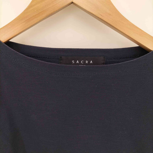 サクラ SACRA S/S 袖フリルトップス レディース DE:38