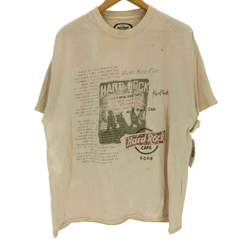 ハードロックカフェ Hard Rock Cafe USED加工クルーネックTシャツ メンズ JPN:XL