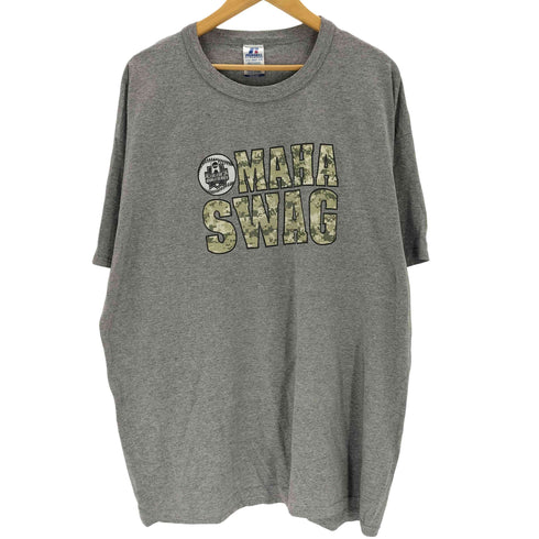 ラッセルアスレチック RUSSELL ATHLETIC スロバキア製 sportsプリントTシャツ メンズ JPN:XXL