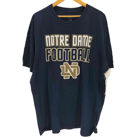 アディダス adidas nortre dame football プリントTシャツ メンズ