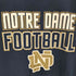 アディダス adidas nortre dame football プリントTシャツ メンズ