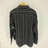 ペリーエリス PERRY ELLIS ストライプ レギュラーカラー L/S シャツ メンズ import:XXL