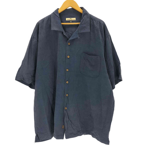 トミーバハマ Tommy Bahama シルク100オープンカラーシャツ メンズ XXXL