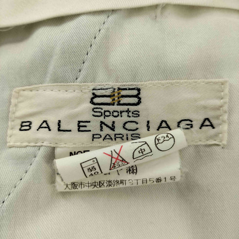 バレンシアガ BALENCIAGA SPORTS BBロゴ刺繍 2タックスラックス メンズ 88