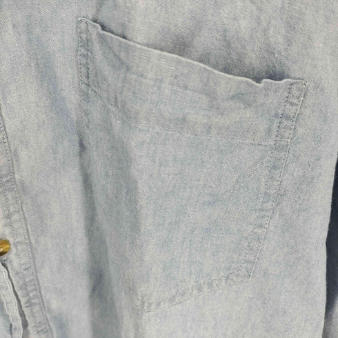 マンシングウェア Munsingwear PRIME EVENT GROUP PEG 刺繍 シャンブレー B.D シャツ メンズ import:XL
