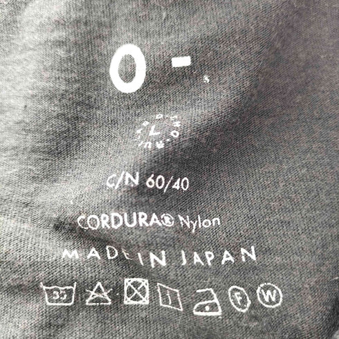 オーゼロチョウルイラボ O-0-CHO-RUI LAB S/S フラップポケットクルーネックTシャツ CORDURA メンズ JPN:L
