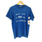 スクリーンスターズ SCREEN STARS 80s USA製 フロッキープリントクルーネックTシャツ メンズ JPN:L