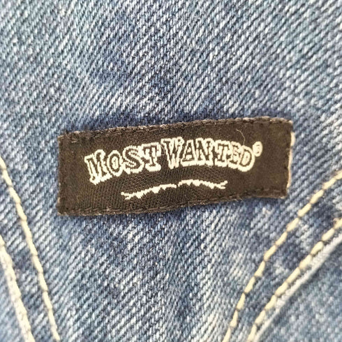 most wanted デニムオーバーオール メンズ ONE SIZE