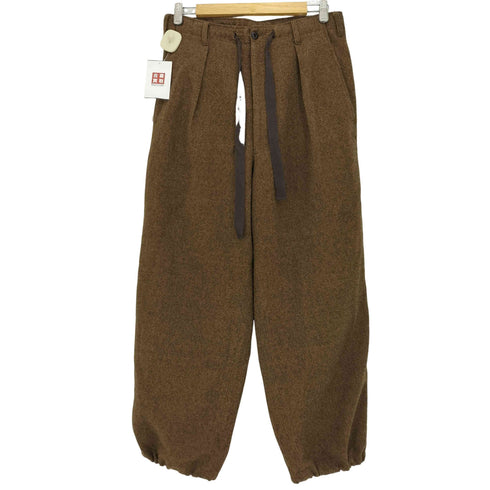 ジャーナルスタンダード JOURNAL STANDARD 23aw ツイードメランジ オーバーパンツ メンズ