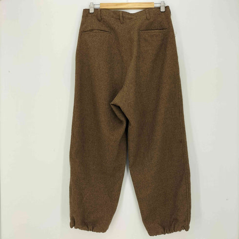 ジャーナルスタンダード JOURNAL STANDARD 23aw ツイードメランジ オーバーパンツ メンズ