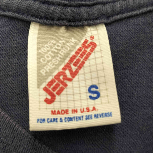 ジャージーズ JERZEES USA製 S/S 企業ロゴTシャツ メンズ JPN:S