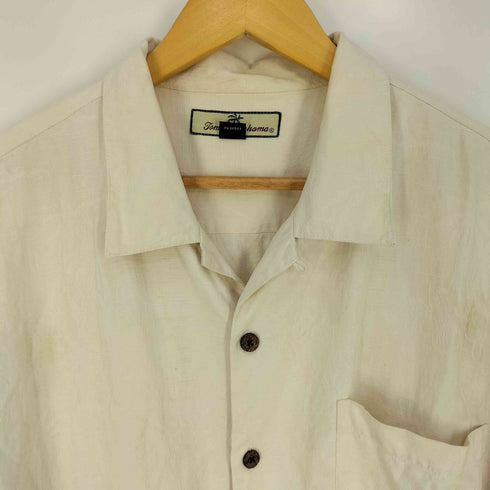 トミーバハマ Tommy Bahama 開襟 オープンカラー シルク アロハシャツ メンズ import:XL