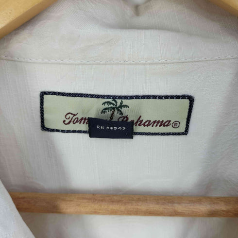 トミーバハマ Tommy Bahama 開襟 オープンカラー シルク アロハシャツ メンズ import:XL