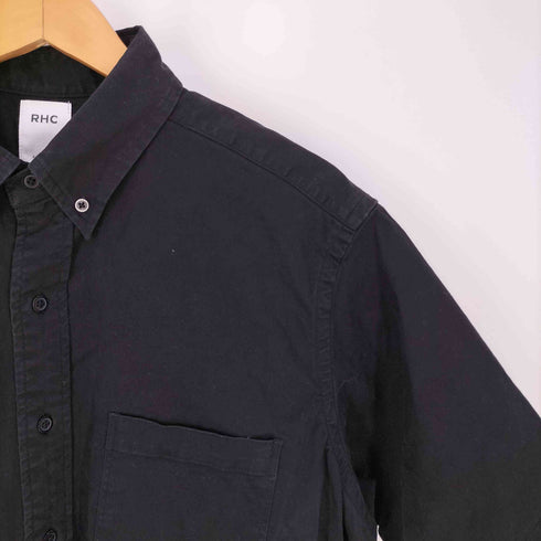 アールエイチシーロンハーマン RHC Ron Herman NTB Button Down Short Sleeve Shirt ストレッチコットンシャツ メンズ JPN:S