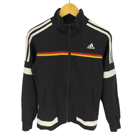 アディダス adidas Training ESS ウォームアップ ジャケット パフォーマンスロゴ刺繍 国旗 スリーストライプ ライン トラック ジャケット メンズ JPN:M