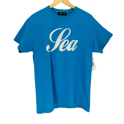 ウィンダンシー WIND AND SEA ロゴプリント グリッターTシャツ メンズ import:M