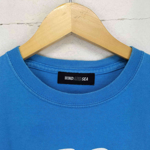 ウィンダンシー WIND AND SEA ロゴプリント グリッターTシャツ メンズ import:M
