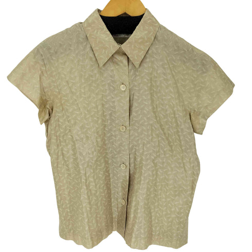 マックスマーラ MAX MARA シルク100% シャツ S/S レディース JPN:42