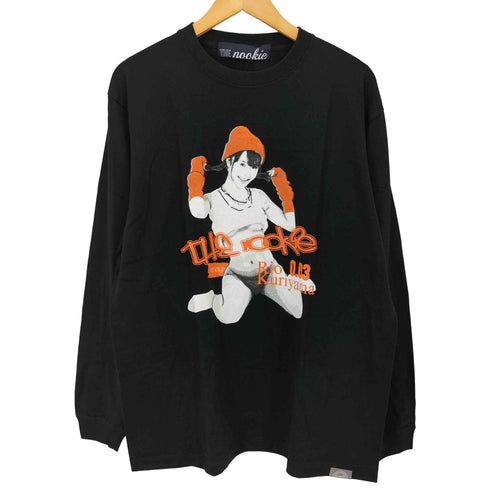 THE nookie LOVE Rio KuriyamaURIYAMA PHTOL/S TEE メンズ L