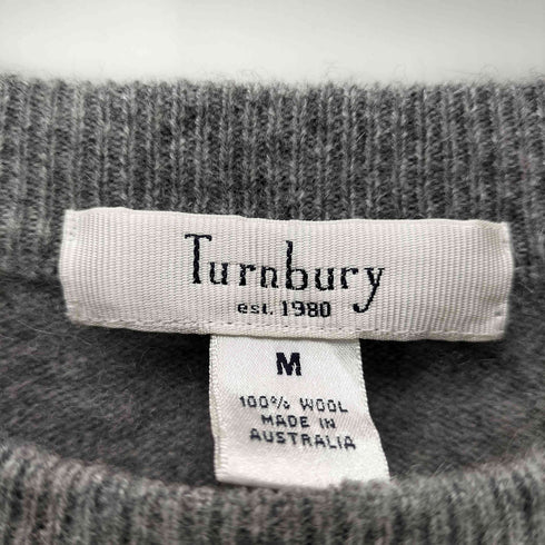 TURNBURY アーガイル ウールニット メンズ JPN:M