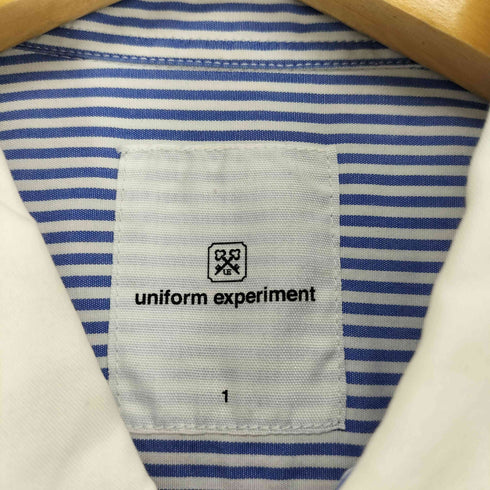 ユニフォームエクスペリメント uniform experiment 18SS DOUBLE LAYERED SHIRT メンズ JPN:1