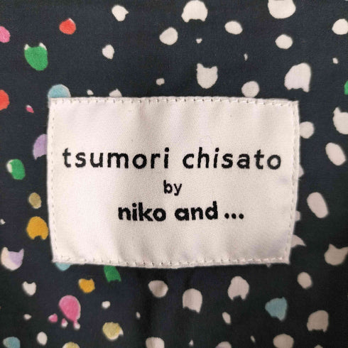 ツモリチサト TSUMORI CHISATO 総柄 コットン シャツワンピース レディース FREE