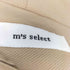 エムズセレクト Ms Select ジップアップフーディセットアップ レディース 34