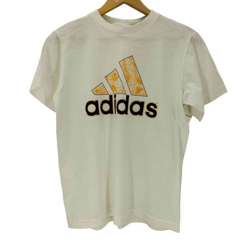 アディダス adidas 90S USA製 ロゴプリント クルーネック 半袖Tシャツ メンズ JPN:L