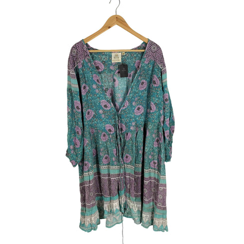 ユナイテッドアローズ UNITED ARROWS BLUE BOHEME BB WRAP DRESS レディース ONE SIZE