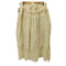 the khaki メッシュデザインイージースカート レディース M