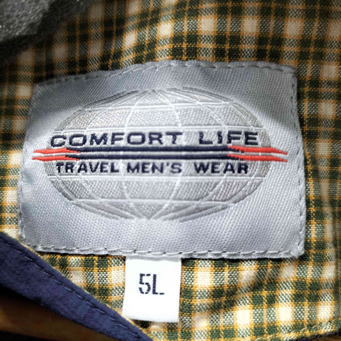 COMFORT LIFE 00S 5L ナイロンベスト テック Y2K メンズ 5L