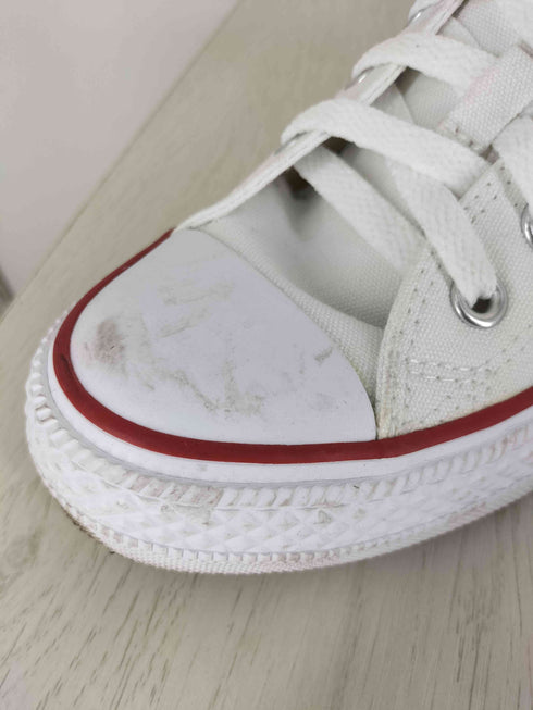 コンバースオールスター CONVERSE ALLSTAR Chuck Taylor White LOW CUT レディース JPN:24.5