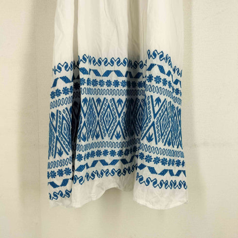navasana インドコットン刺繍ワンピース レディース FREE