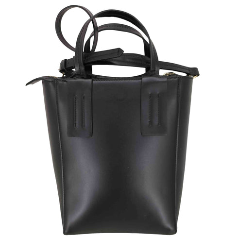 ザラ ZARA レザートートバッグ ショルダー付き レディース