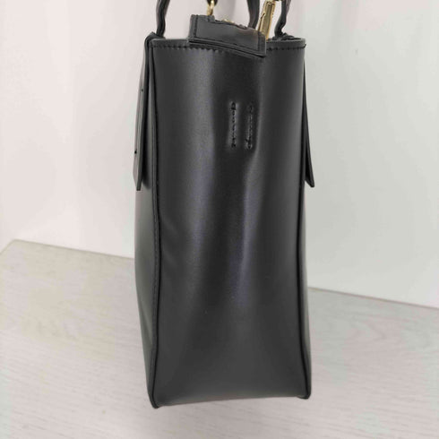 ザラ ZARA レザートートバッグ ショルダー付き レディース