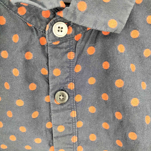 ポールスミスジーンズ Paul Smith JEANS ドット レギュラーカラー S/S シャツ メンズ import:L
