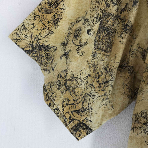 Chariot brand OLD 日本製 総柄半袖シャツ メンズ JPN:L