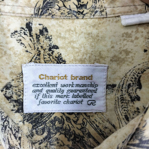 Chariot brand OLD 日本製 総柄半袖シャツ メンズ JPN:L
